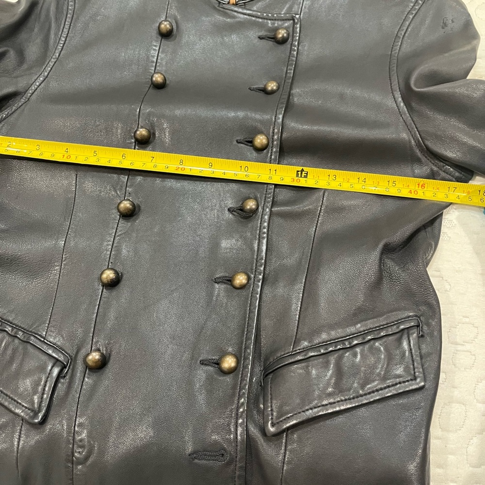 Joie Black Lamb Leather‎ Jacket Sz. M - Picture 10 of 10